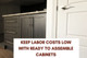 Keep Labor Costs Low with Ready to Assemble Cabinets Keep Labor Costs Low with Ready to Assemble Cabinets